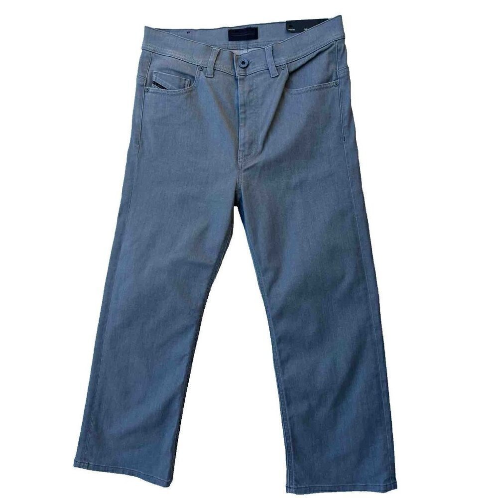 DIESEL Black Gold Women's Gray Type-1740 5 Pockets Crop Jeans Size 26 - Picture 15 of 15